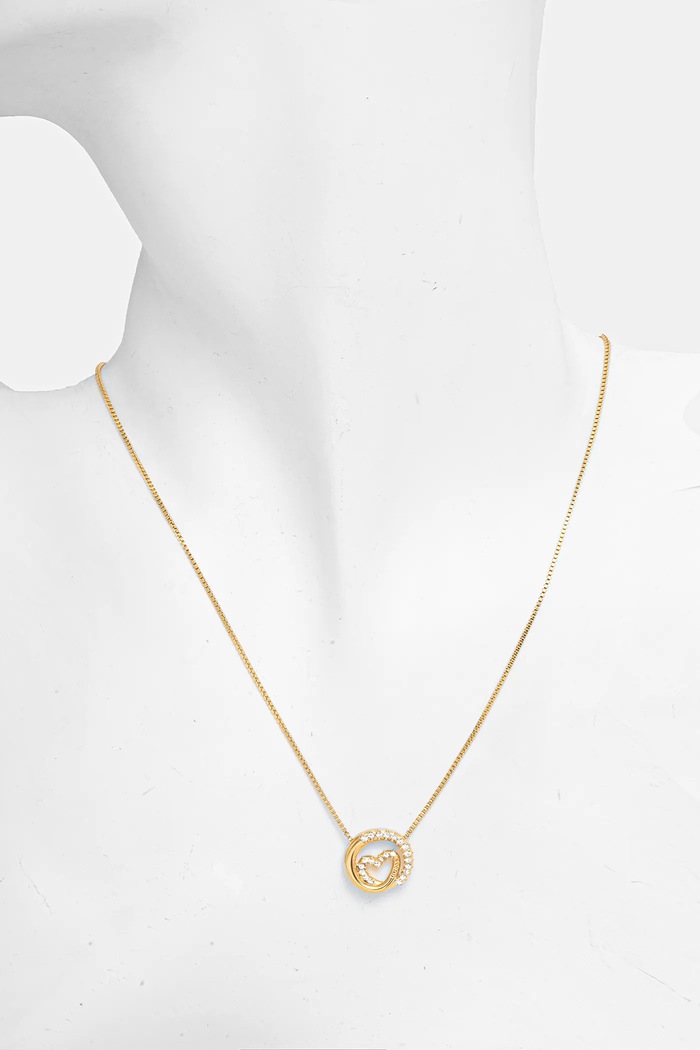 Guess colier ICONIQUE JUBN05.526JW aur AW25