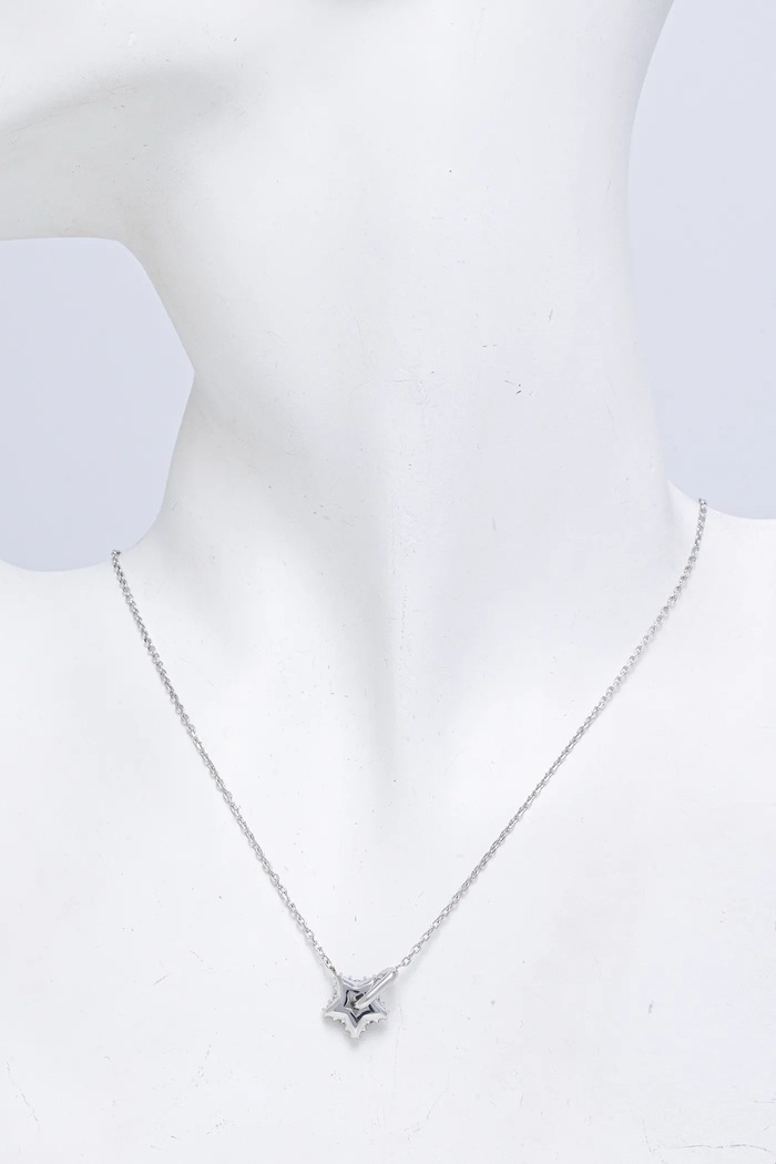 Accesorii Guess colier ICONIQUE JUBN05.537JW argintiu