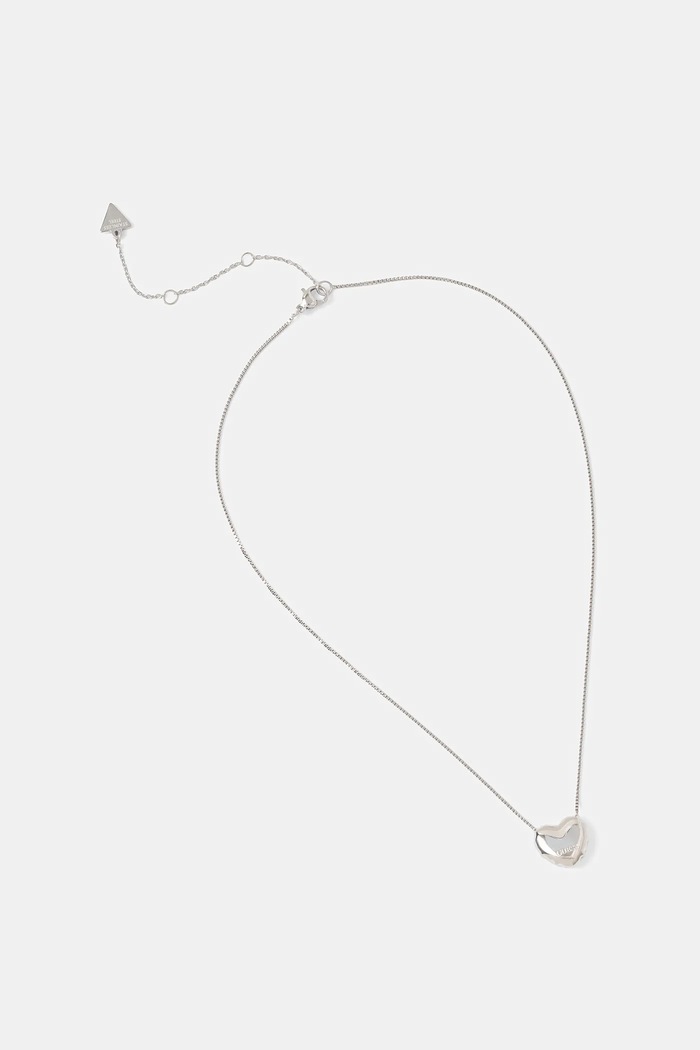 Колие Guess ICONIQUE да сребърен JUBN05.541JW