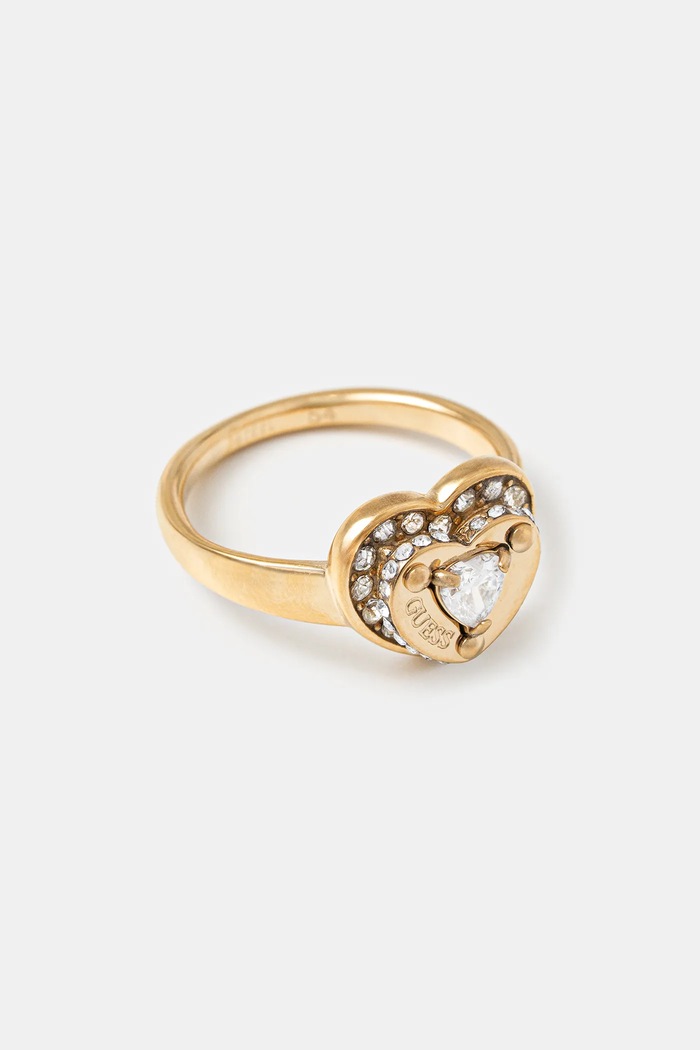 Prsteň Guess TILL MORNING ostatné zlatá JUBR05.552JW