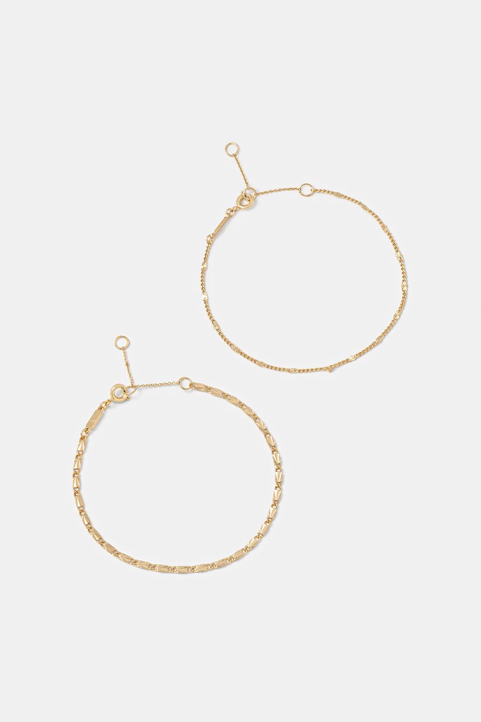 Aldo brățară placată cu aur 2-pack placat cu aur aur ASELI.710