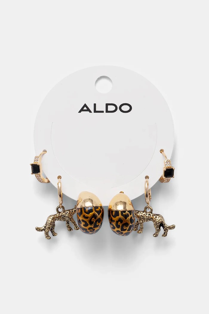 Uhani Aldo 3-pack 3-pack zlata ROARCITY.970