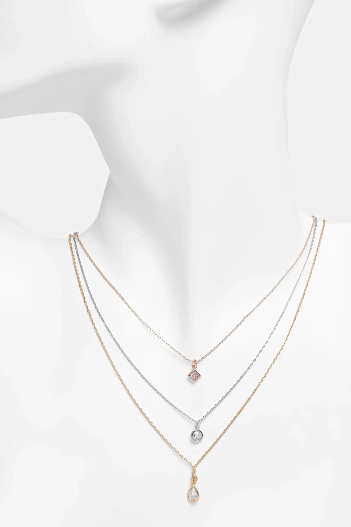 Accesorii Aldo coliere 3-pack ALODARIEL.962 aur