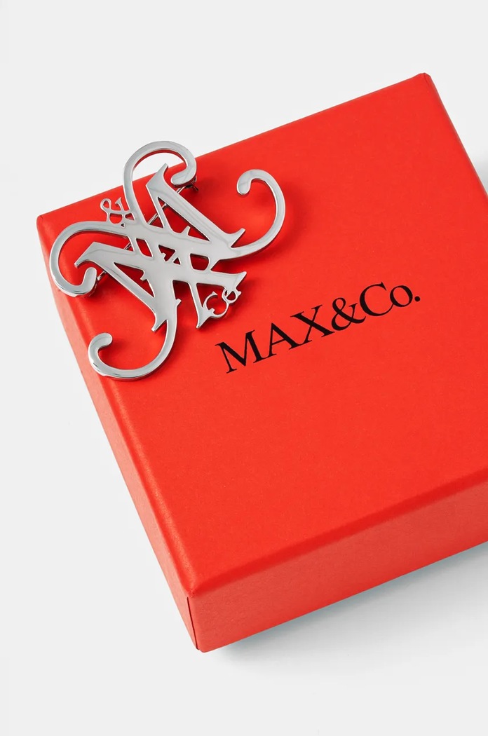 Accesorii Max&Co. Broșă 2526756047200 argintiu