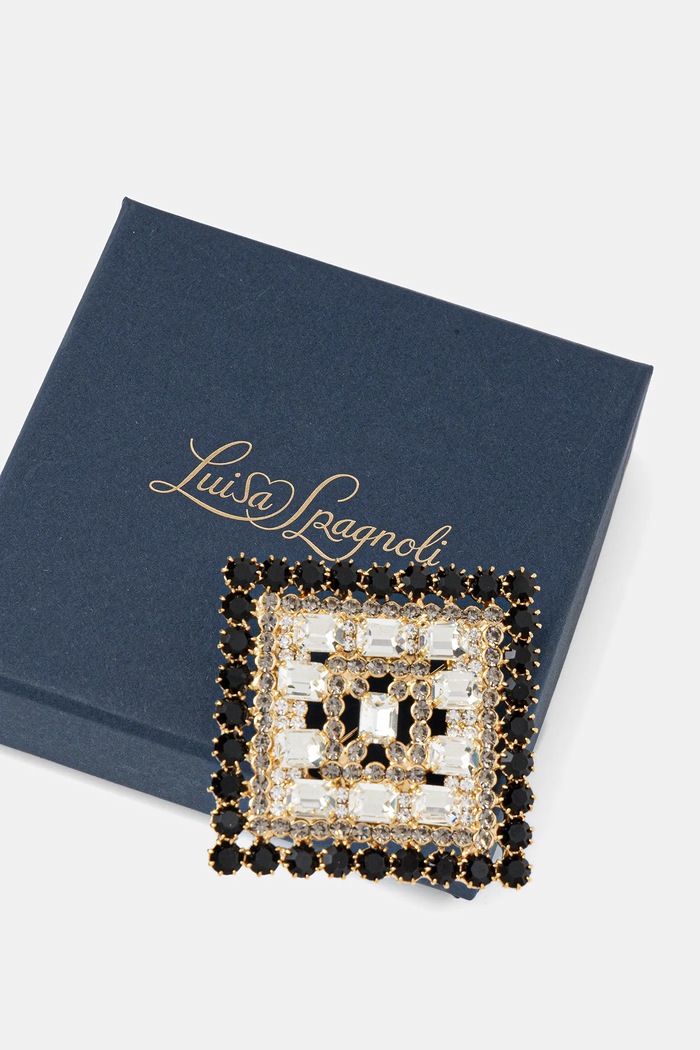 Accesorii Luisa Spagnoli broșă 542677 negru