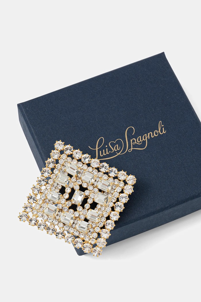 Accesorii Luisa Spagnoli broșă 542677 aur