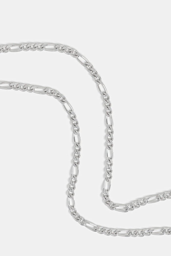 Tom Wood naszyjnik srebrny Bo Chain Medium 101263 srebrny AW25