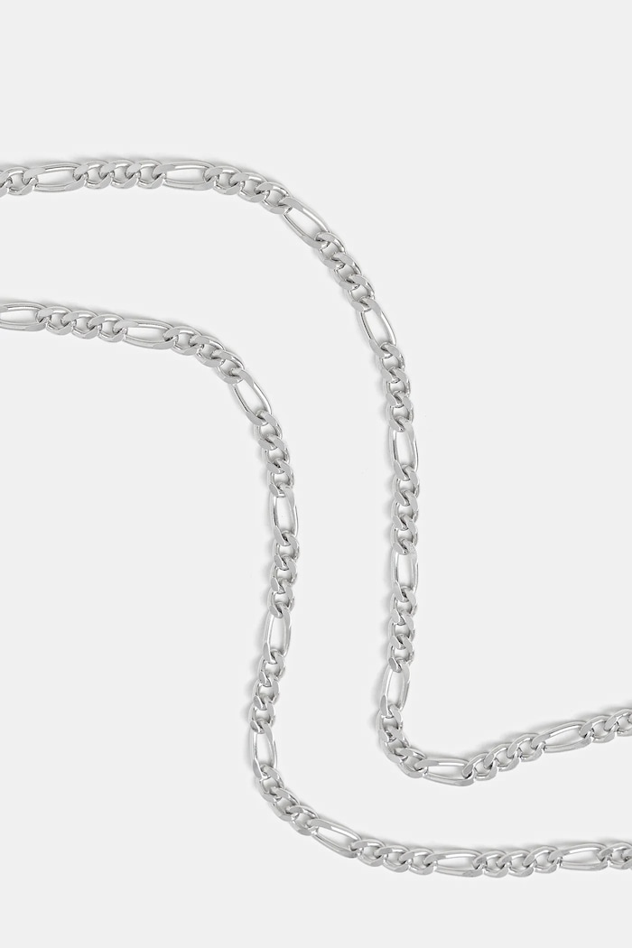 Tom Wood naszyjnik srebrny Bo Chain Medium 101263 srebrny AW25