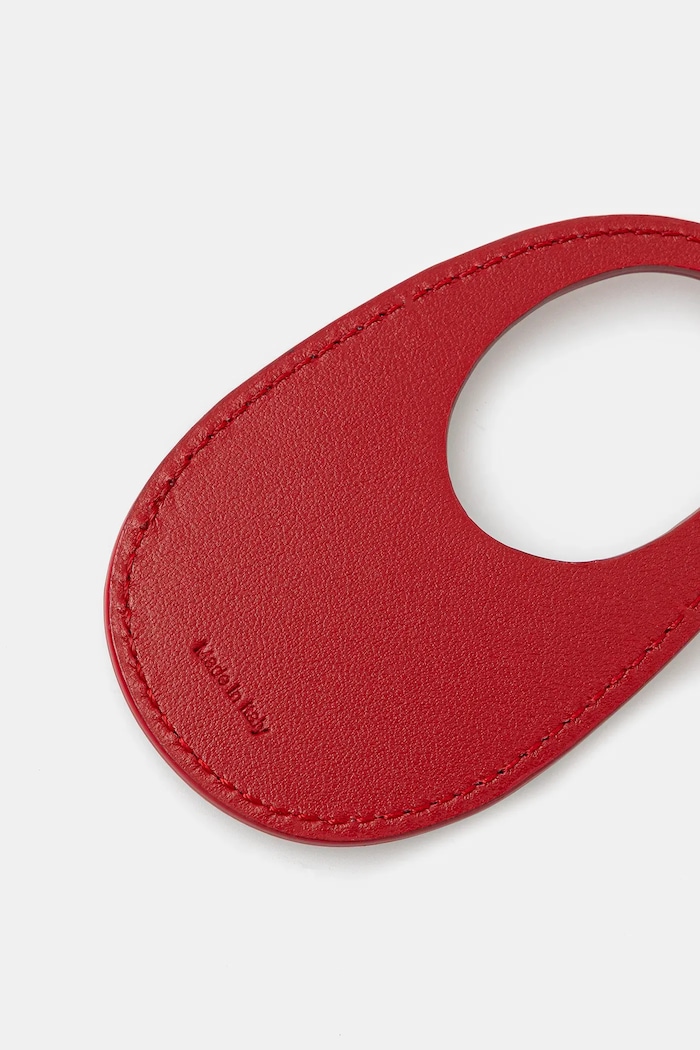 Coperni bőr kulcstartó Swipe Keychain COPSLG02F6043 piros AW25