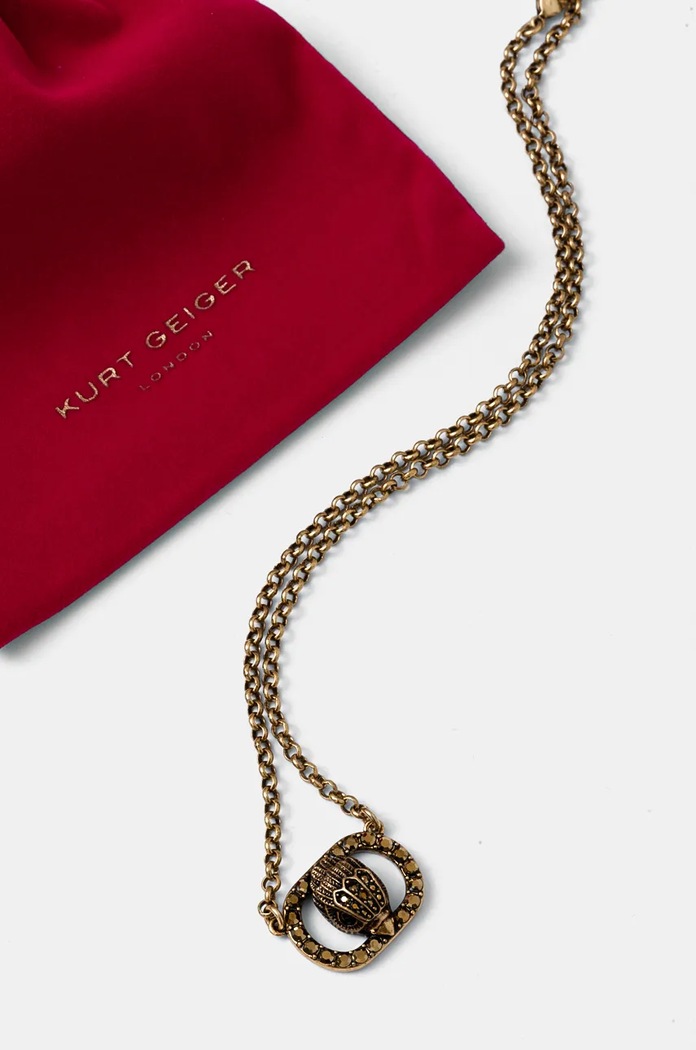 Dodatki Ogrlica Kurt Geiger London CHELSEA 5035861429 zlata