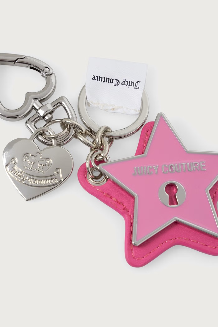 Juicy Couture Brelok damski STAR AIJ1K8610WXI różowy AW25