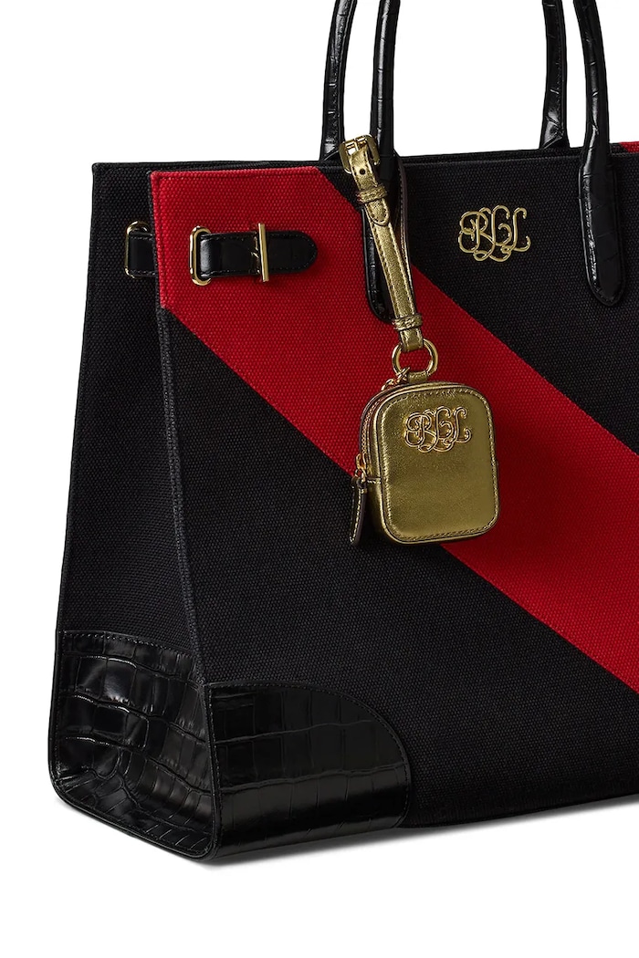 Kožená kľúčenka Lauren Ralph Lauren 432981196 zlatá