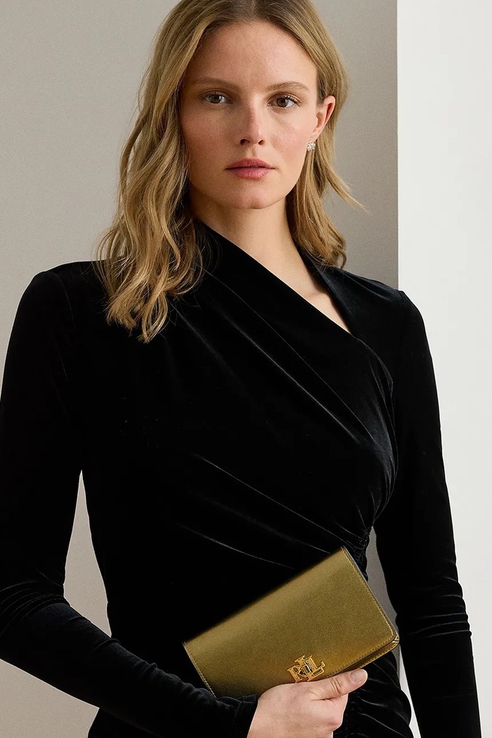 Lauren Ralph Lauren torebka skórzana 432P02411