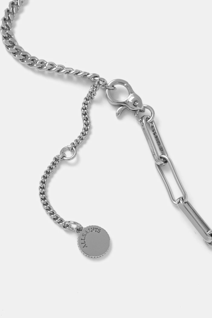 AllSaints colier 37540713RHO040 argintiu AW25