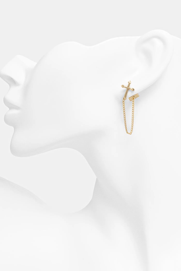Accesorii AllSaints cercei 37543762GLD710 aur