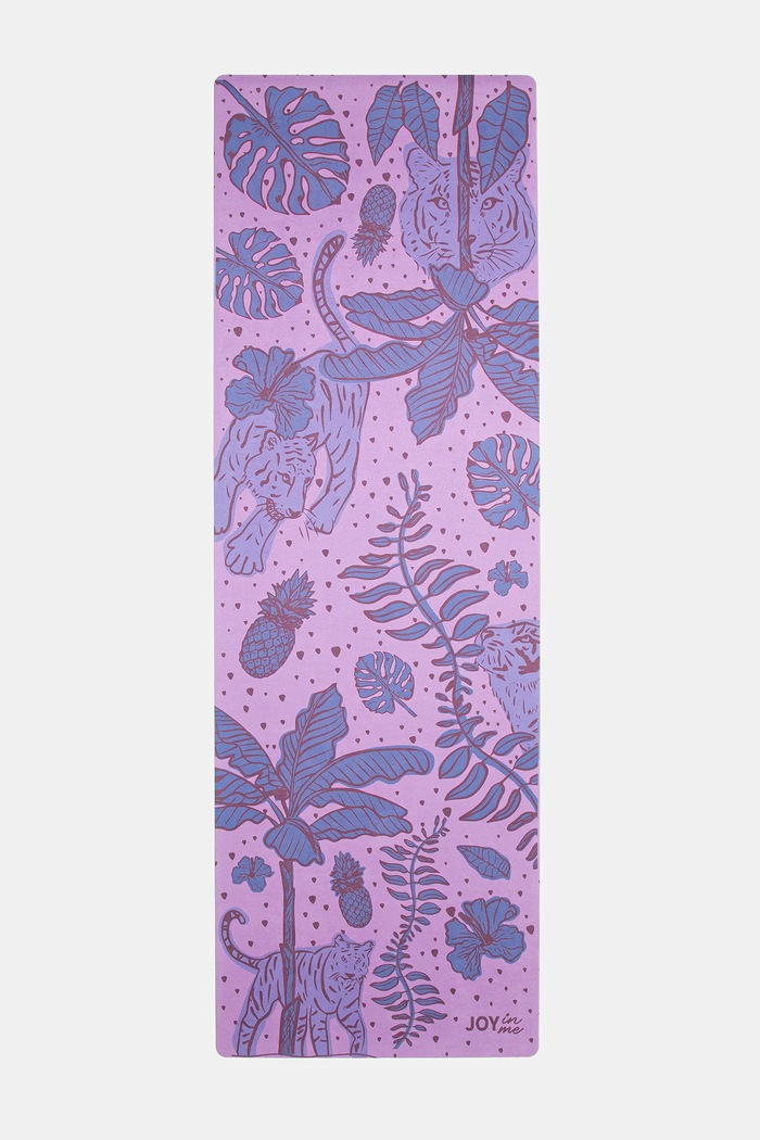 Килимок для йоги JOYINME йога фіолетовий Mata.FLOW.Coated.Purple