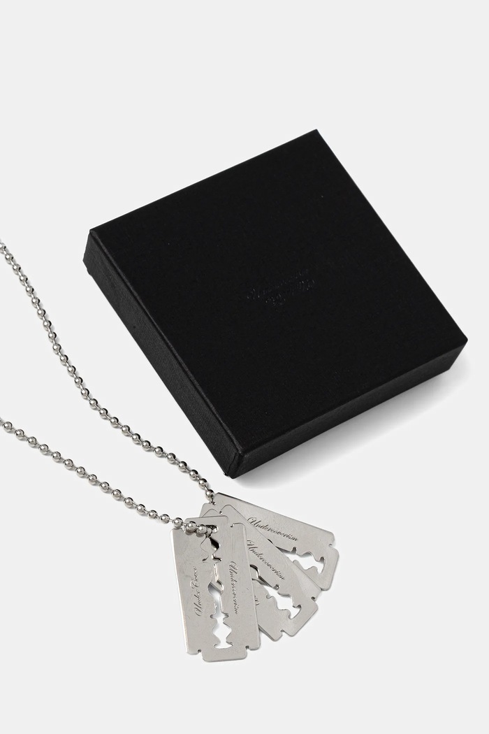Accessories Undercover necklace Necklace UP2E4N02 silver