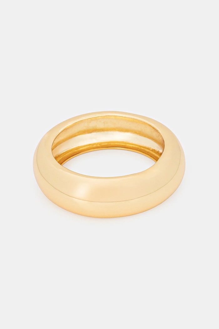 Pozlátený náramok Naked Wolfe Dea Bangle zlatá Dea.Gold