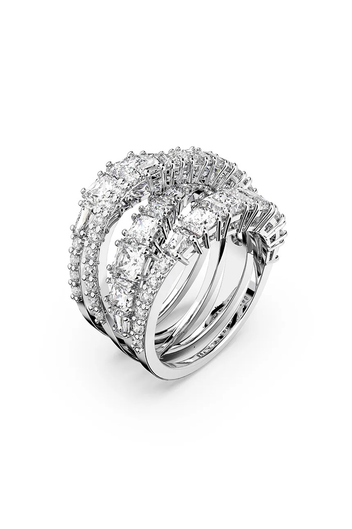 Prsteň Swarovski HYPRBL 5584654 strieborná AA00