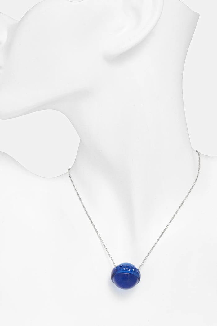 Náhrdelník Fiorucci Lollipop U01FPAJE146PT01BL06 modrá AW25