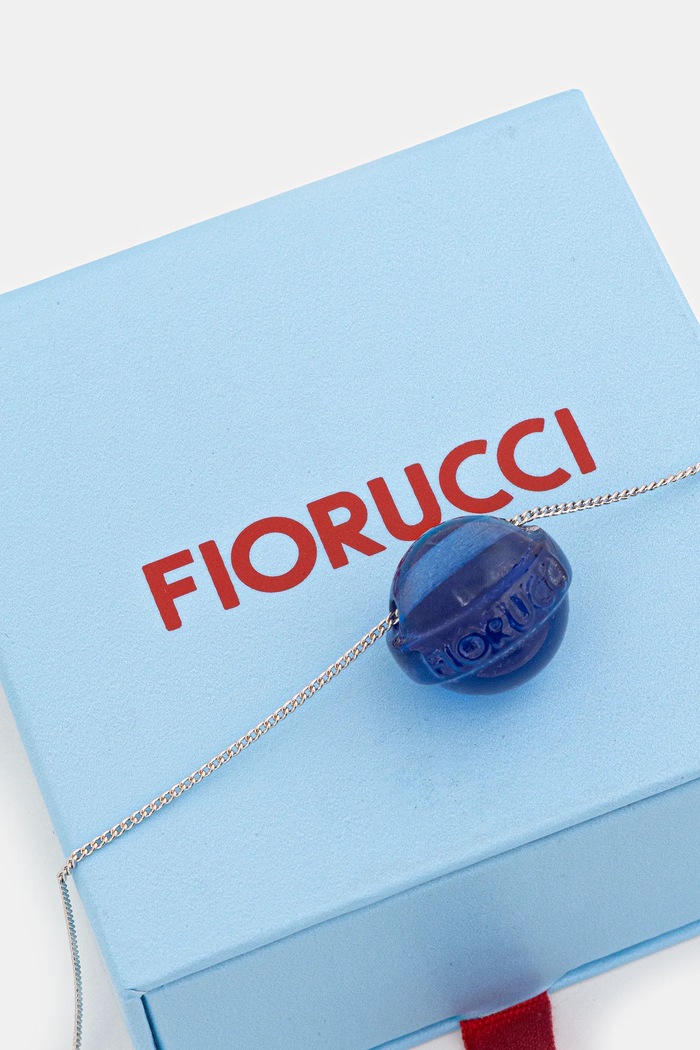 Doplňky Náhrdelník Fiorucci Lollipop U01FPAJE146PT01BL06 modrá