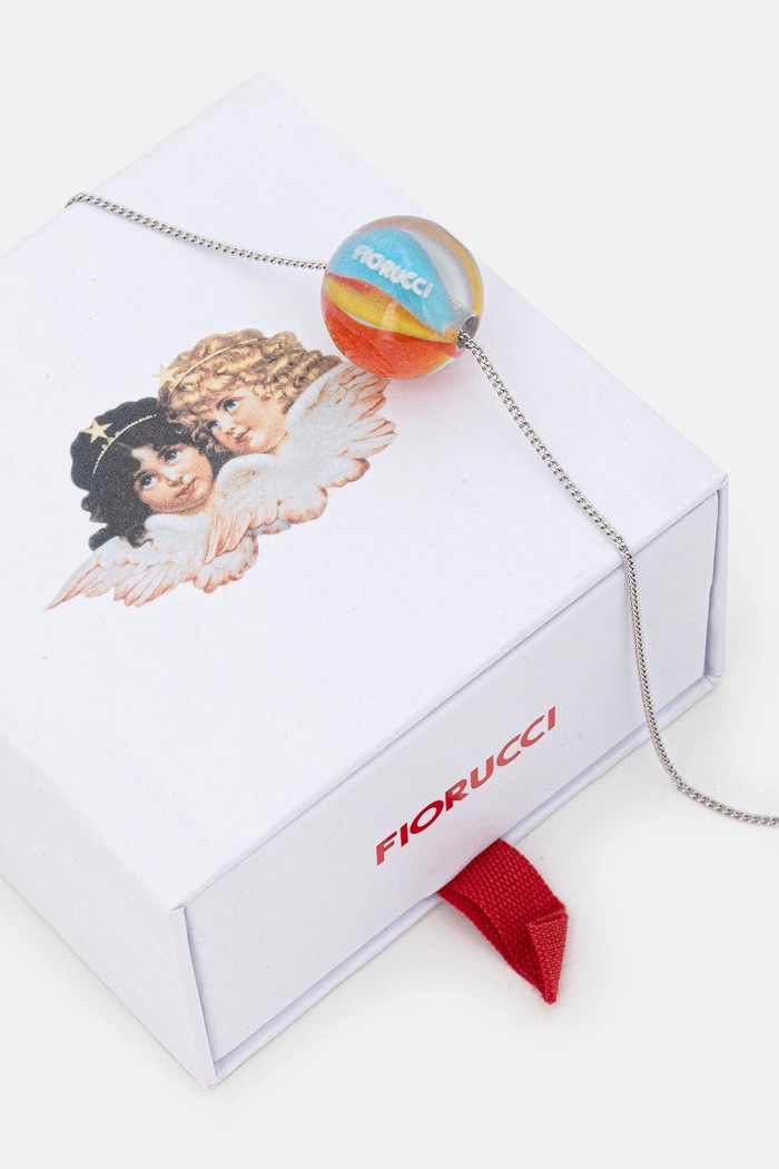 Náhrdelník Fiorucci Marble Logo vícebarevná W25FWAJE014PT01MU01