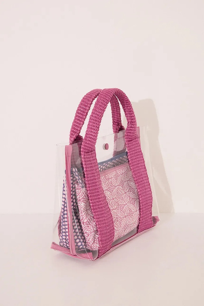 Аксесоари Комплект козметични чанти women'secret (3 броя) 4849262 виолетов