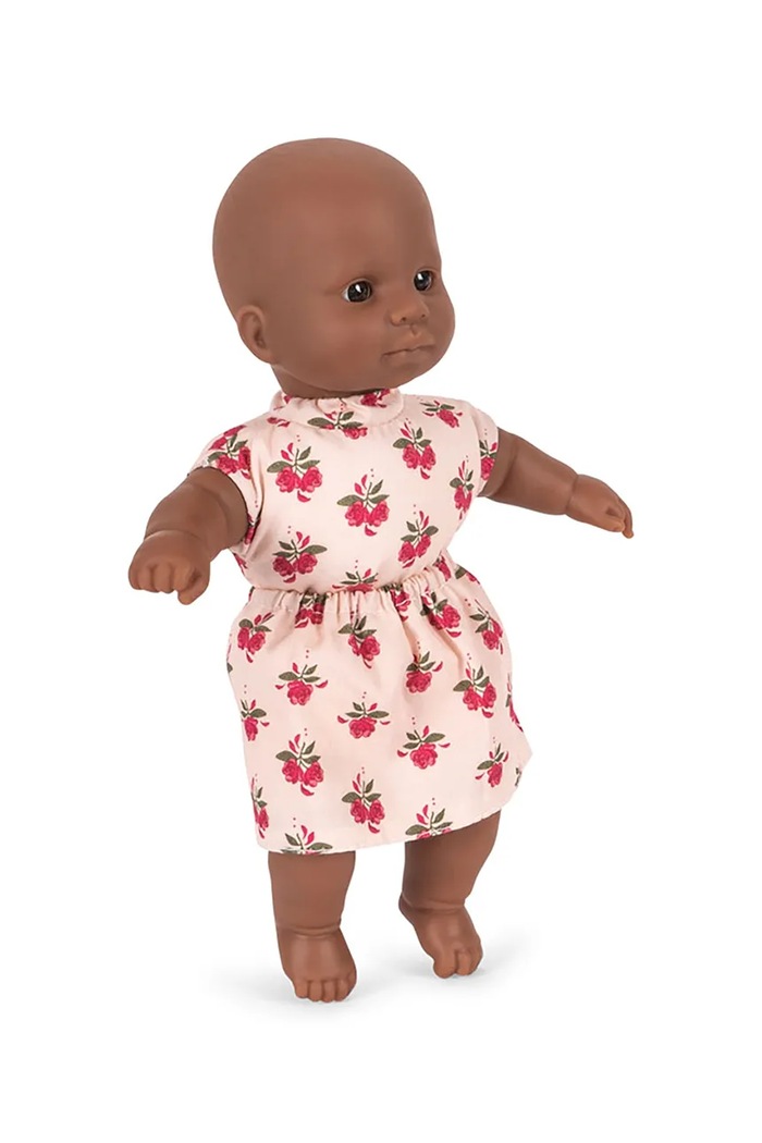Dziewczynka Konges Sløjd lalka dziecięca BIANCA MINI DOLL KS103721.9BYA różowy