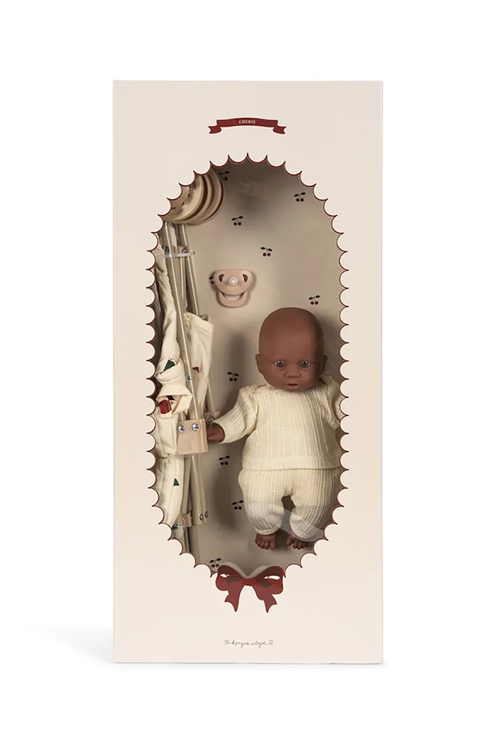 Voziček za punčke Konges Sløjd CHERIE DOLL STROLLER SET bež KS103749.9BYA