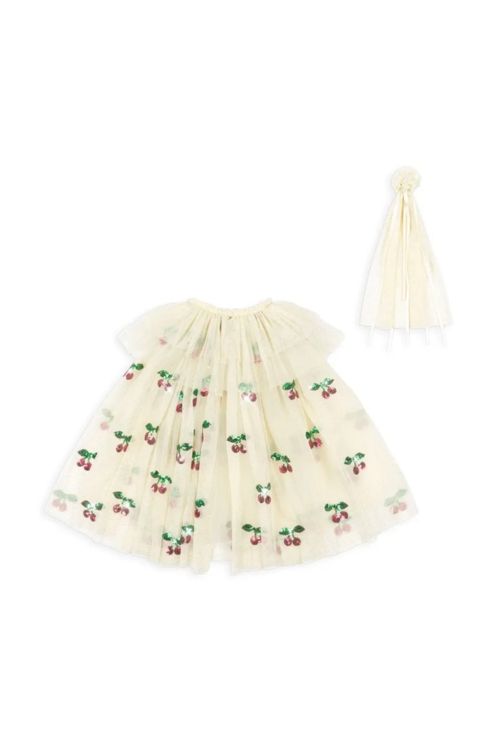 Konges Sløjd kostium dziecięcy GLITTER FAIRY COSTUME KS103821.9BYA beżowy AW25