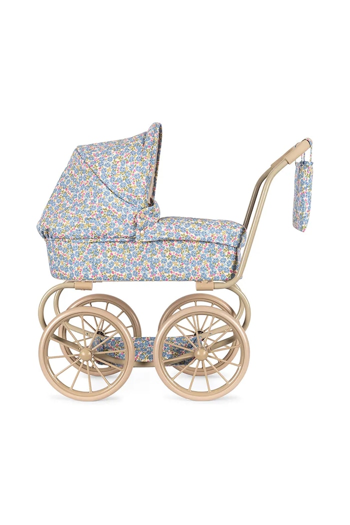 Коляска для кукол Konges Sløjd MINNIE DOLL PRAM KS103917.9BYA голубой AW25