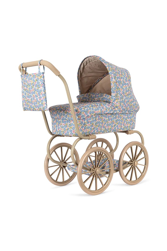 Коляска для кукол Konges Sløjd MINNIE DOLL PRAM голубой KS103917.9BYA