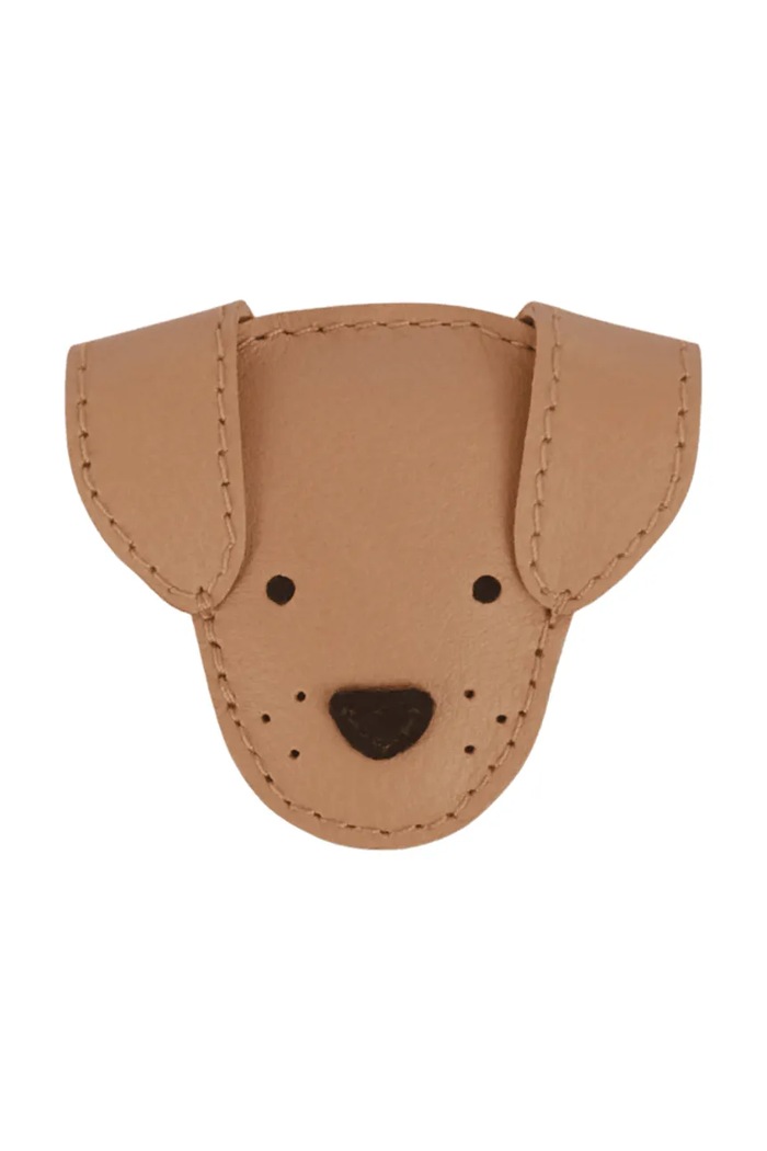 Donsje ac de păr pentru copii din piele Josy Classic Hairclip Dog 6009022 maro AW25