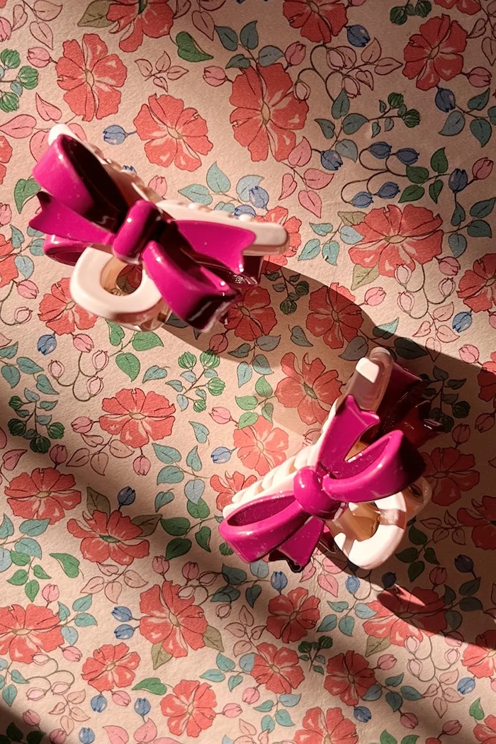 Nakit Konges Sløjd 2 PACK BELIS BOW HAIR CLAW Konges Sløjd bordo KS103626.9BYA