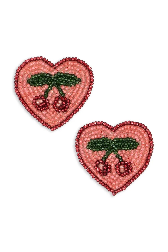 Konges Sløjd spinki do włosów dziecięce 2 PACK HEART HAIR CLIPS KS104170.9BYA różowy AW25