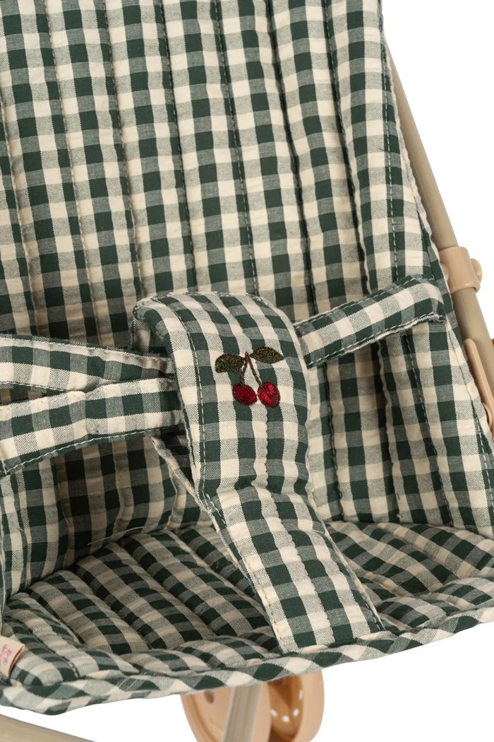 Καροτσάκι για κούκλες Konges Sløjd CHEEKY DOLL STROLLER πράσινο KS104250.9BYA