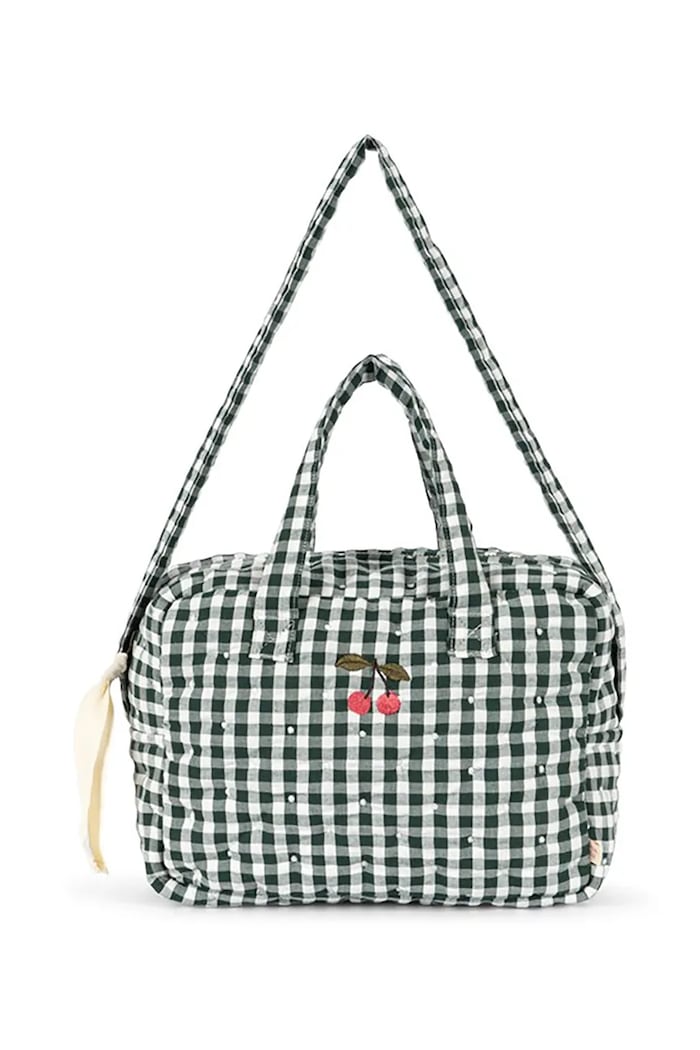 Konges Sløjd geantă pentru cărucior de păpuși DOLL BAG verde KS104277.9BYA