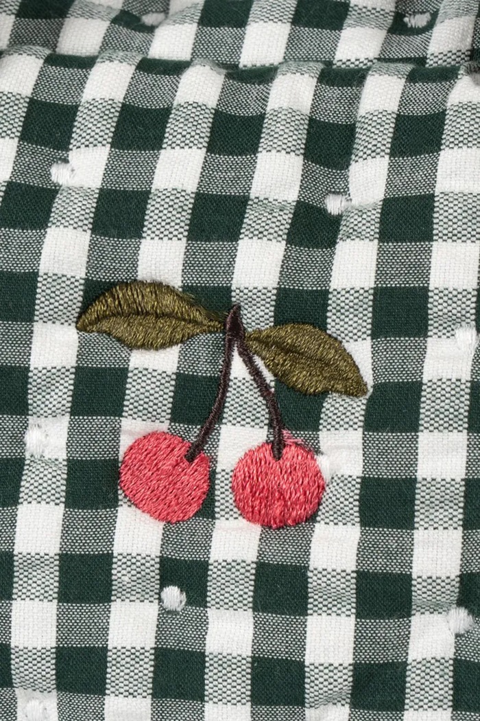 Fete Konges Sløjd geantă pentru cărucior de păpuși DOLL BAG KS104277.9BYA verde