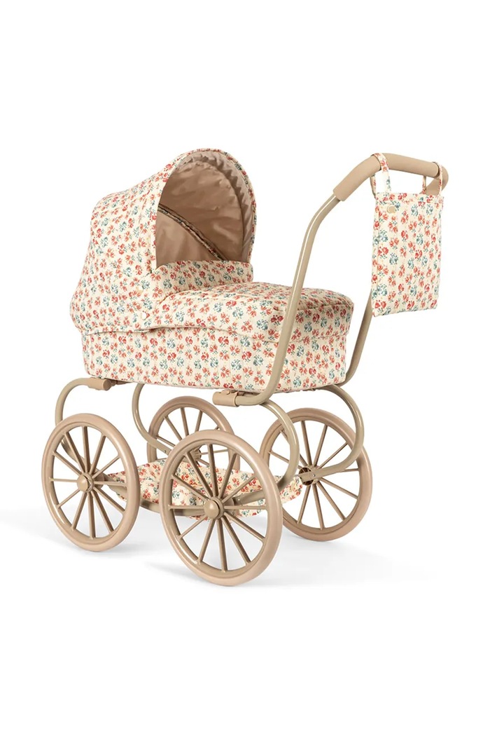 Καροτσάκι για κούκλες Konges Sløjd MINNIE DOLL PRAM μπεζ KS104375.9BYA