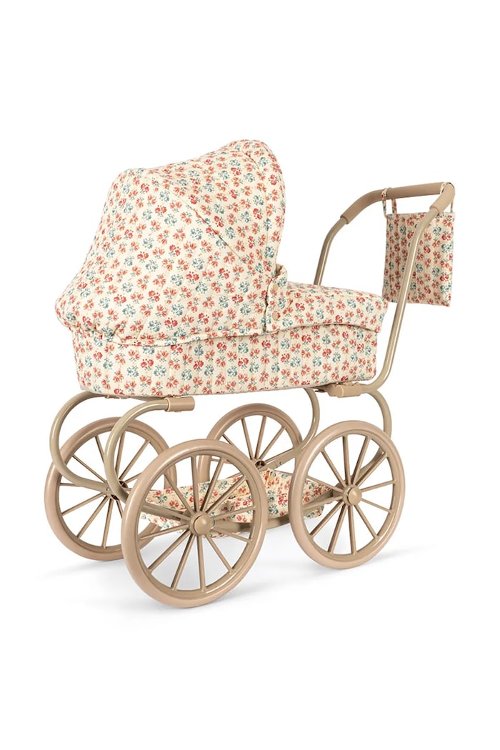 Κοριτσίστικα Καροτσάκι για κούκλες Konges Sløjd MINNIE DOLL PRAM KS104375.9BYA μπεζ