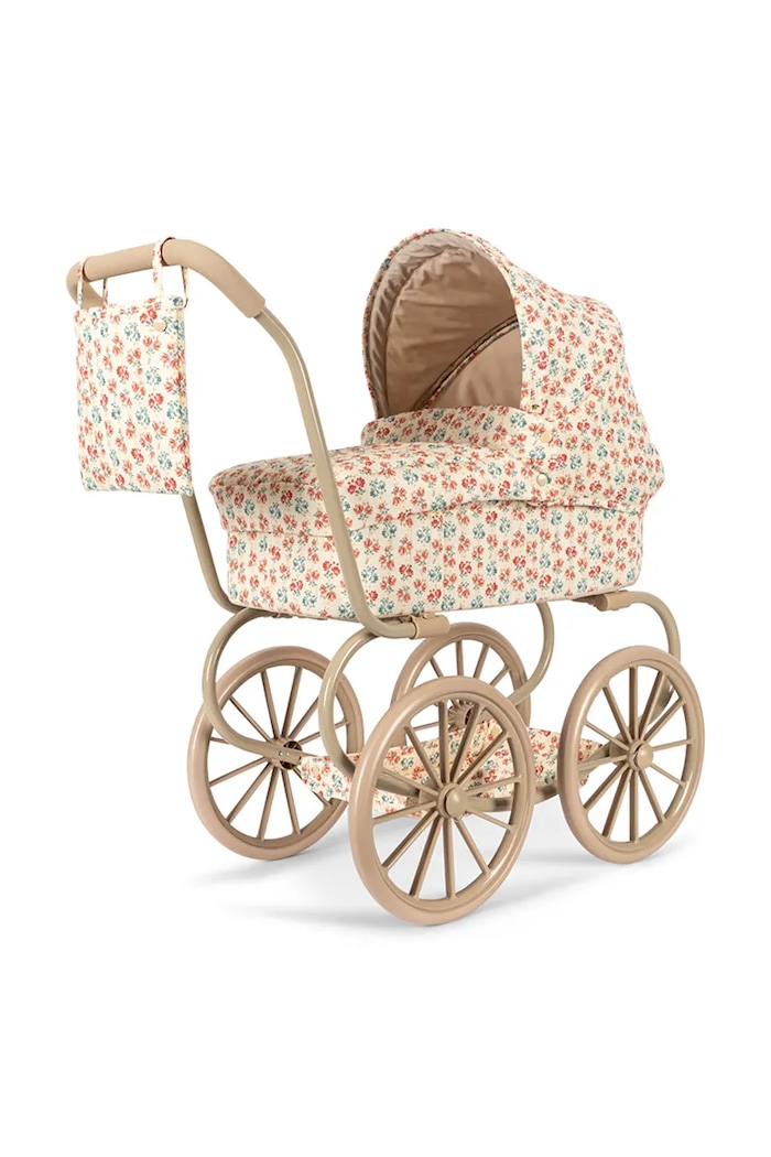Καροτσάκι για κούκλες Konges Sløjd MINNIE DOLL PRAM μπεζ KS104375.9BYA