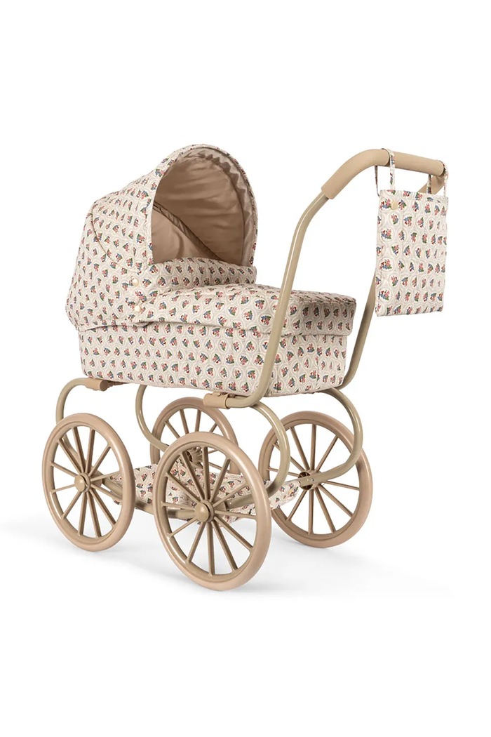 Καροτσάκι για κούκλες Konges Sløjd MINNIE DOLL PRAM KS104375.9BYA μπεζ AW25