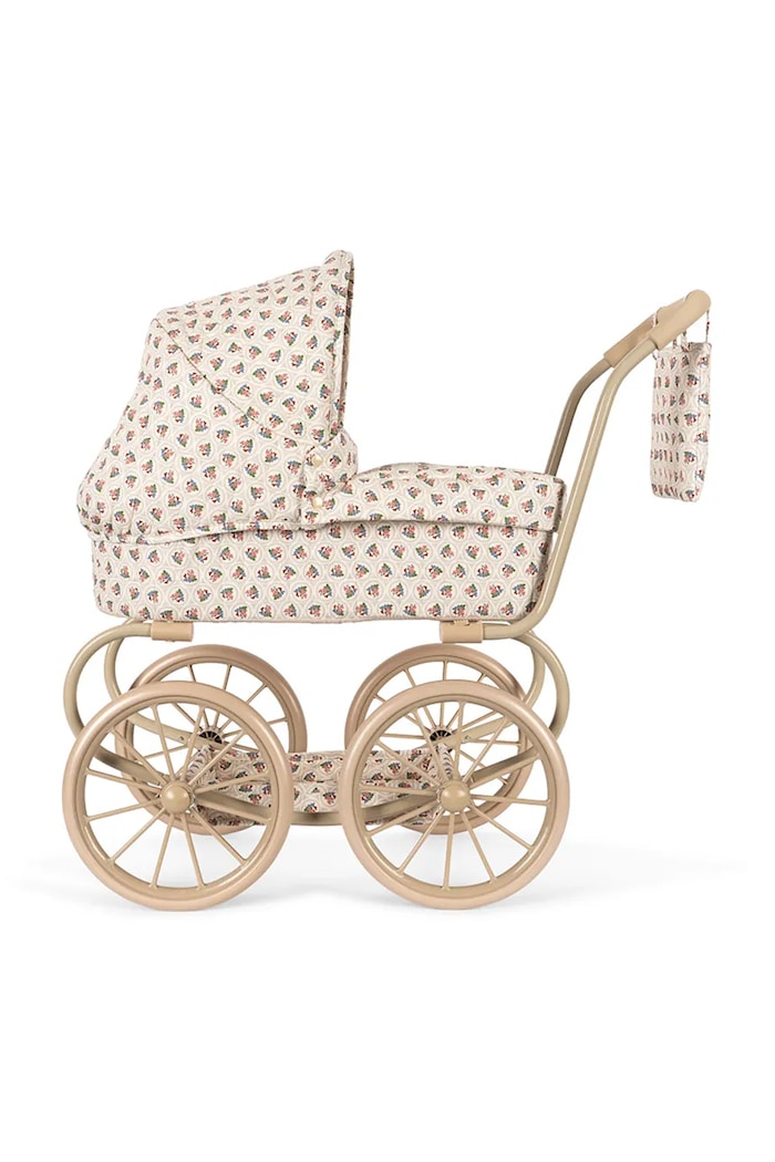 Κοριτσίστικα Καροτσάκι για κούκλες Konges Sløjd MINNIE DOLL PRAM KS104375.9BYA μπεζ