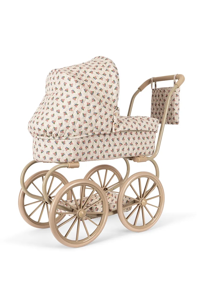 Καροτσάκι για κούκλες Konges Sløjd MINNIE DOLL PRAM μπεζ KS104375.9BYA