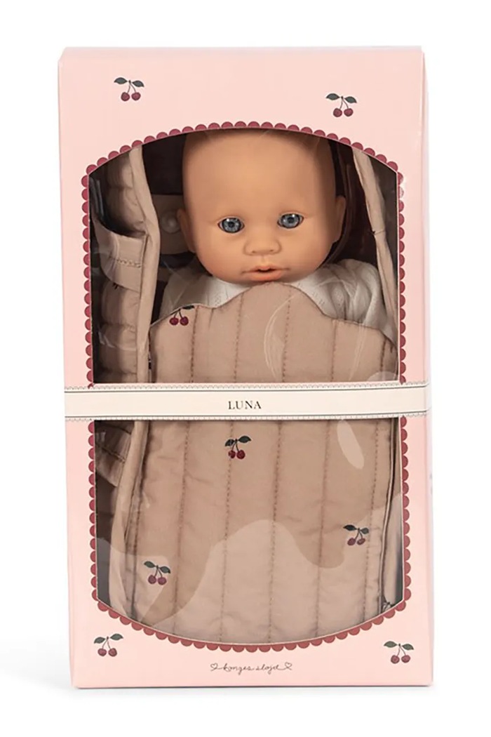 Otroška punčka Konges Sløjd LUNA BABY DOLL KS104572.9BYA roza