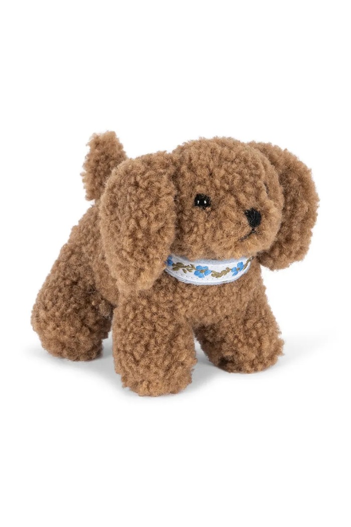 Dětská plyšová hračka Konges Sløjd ACTIVITY PUPPY Kojenecký výrobek hnědá KS103665.9BYA