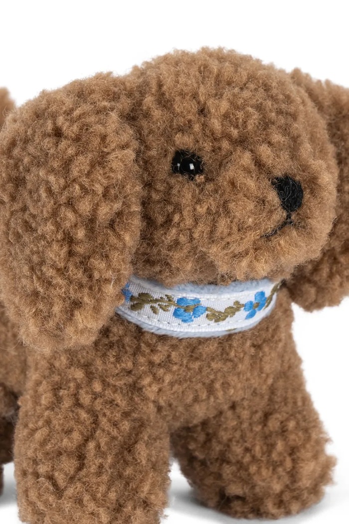 CHLAPEC Dětská plyšová hračka Konges Sløjd ACTIVITY PUPPY KS103665.9BYA hnědá