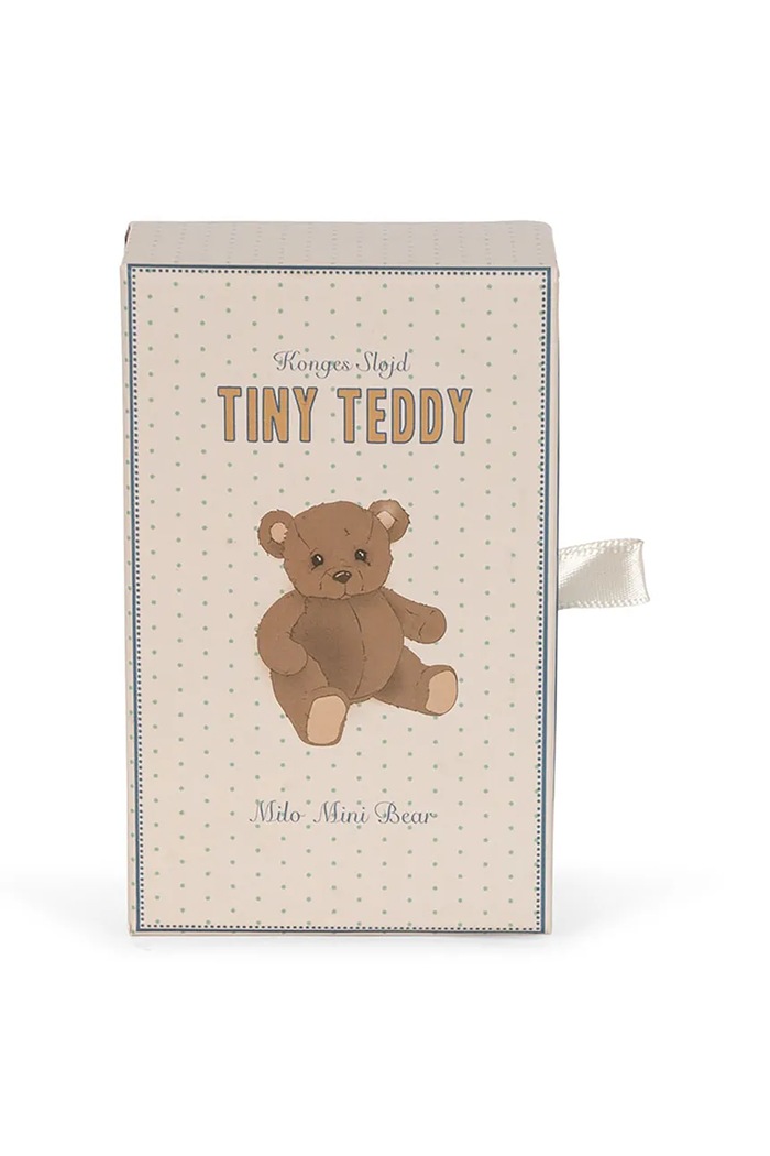 Plišasta igrača Konges Sløjd MILO TINY TEDDY KS103911.9BYA rjava