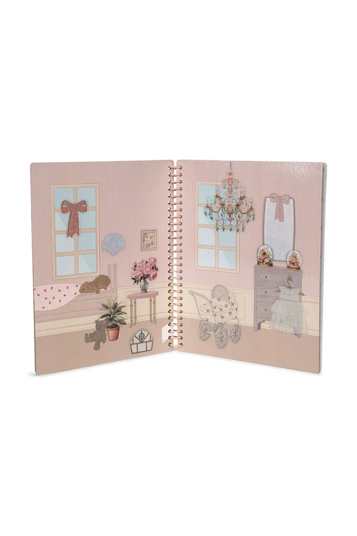 Chłopiec Konges Sløjd Książeczka dla dzieci MY STICKER BOOK KS103935.9BYA zielony
