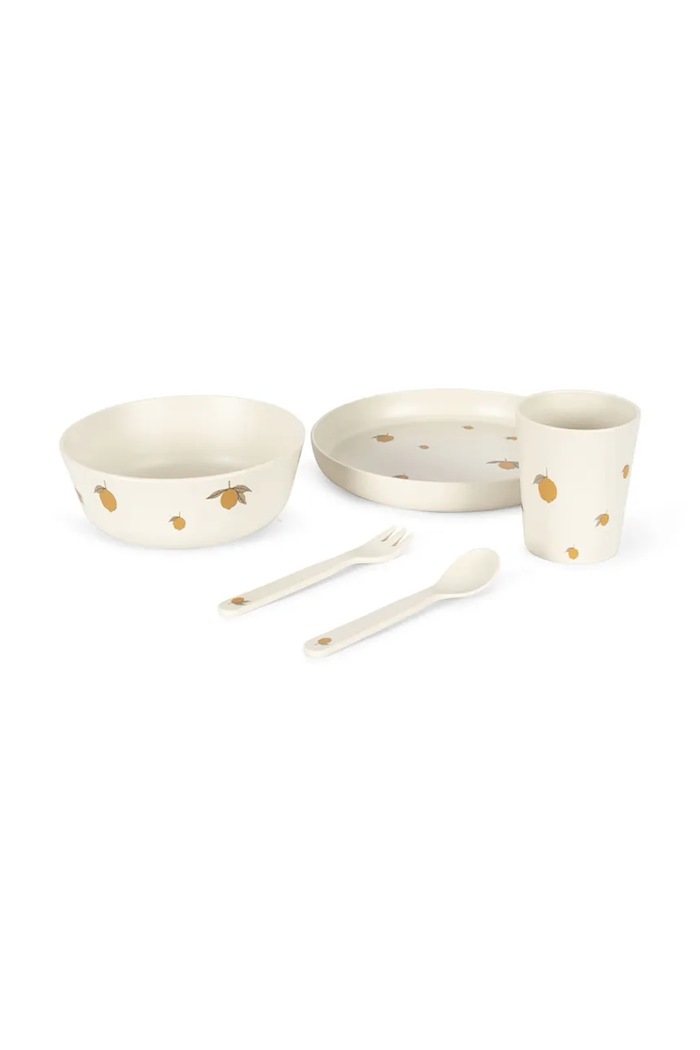 Konges Sløjd set de veselă pentru copii DINNER SET Produs pentru bebe bej KS103768.9BYA